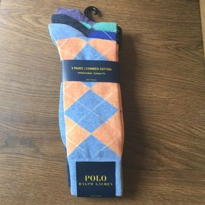 Ralph Lauren Polo Men’s Dress Socks 3 pair